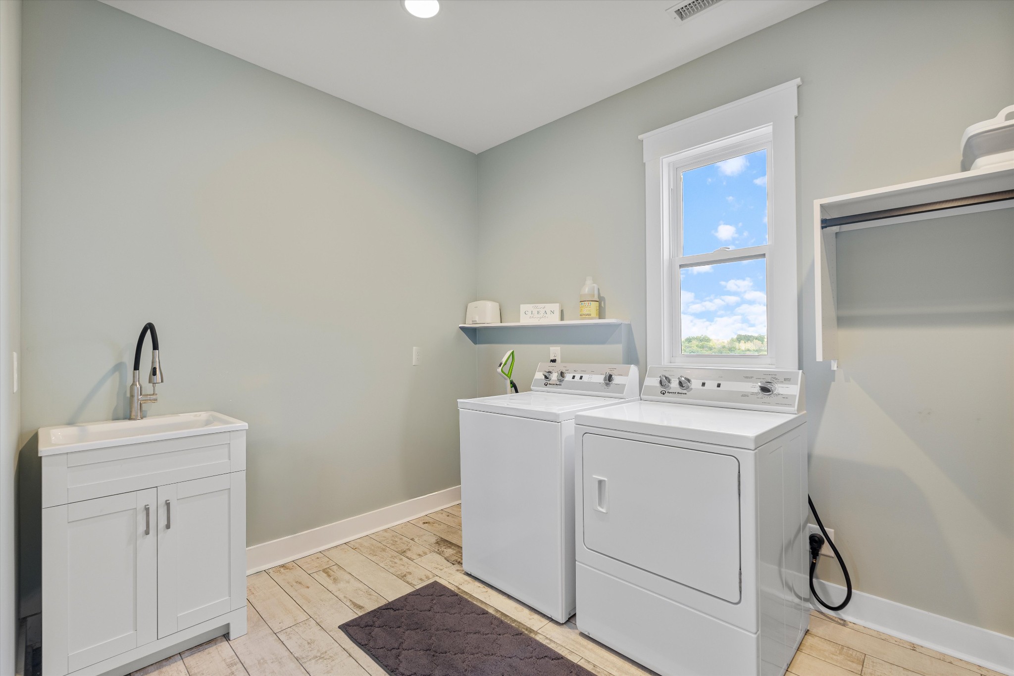 420 Fite Road Watertown, TN 37184 - Photo 55 of 76 a utility room with a sink dryer and washer