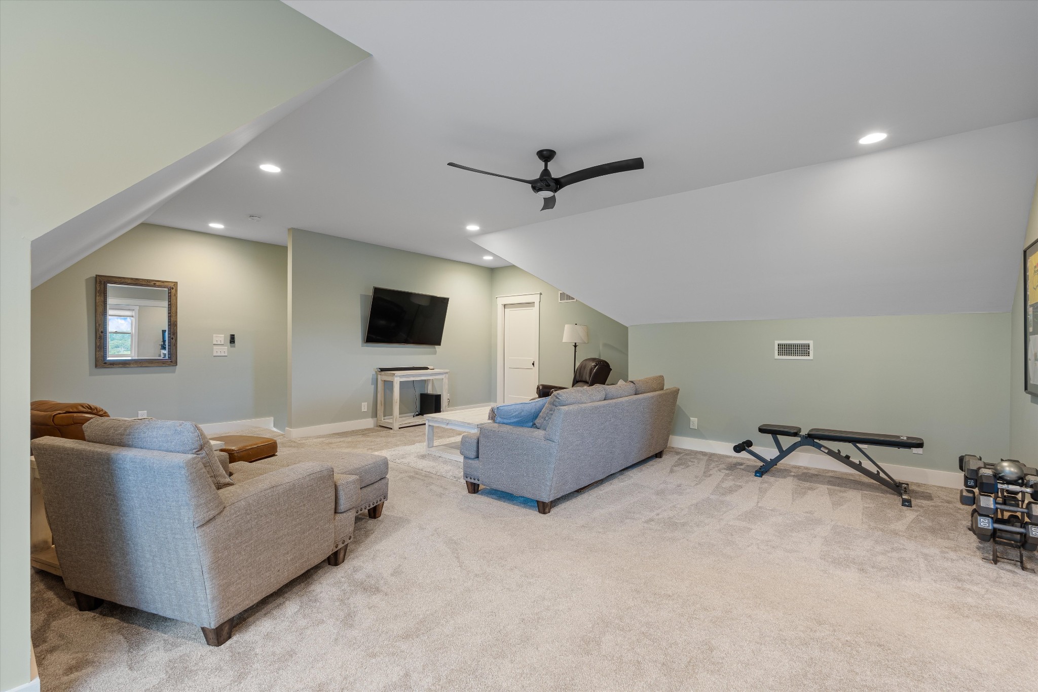 420 Fite Road Watertown, TN 37184 - Photo 58 of 76 a living room with furniture and a flat screen tv