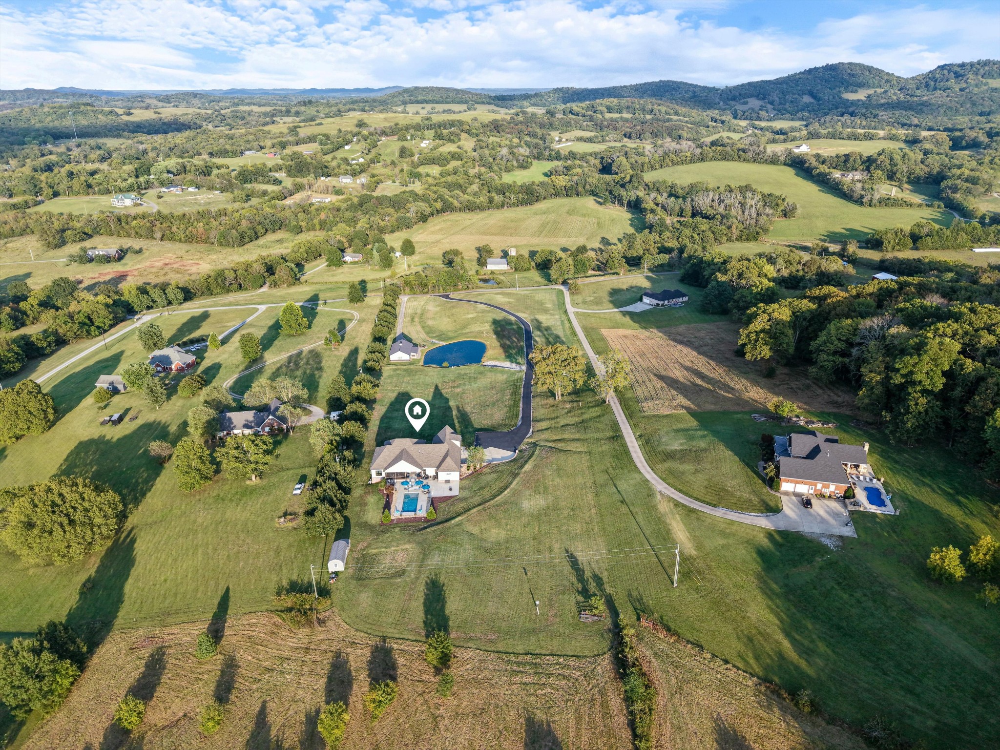 420 Fite Road Watertown, TN 37184 - Photo 8 of 76 an aerial view of residential houses with outdoor space