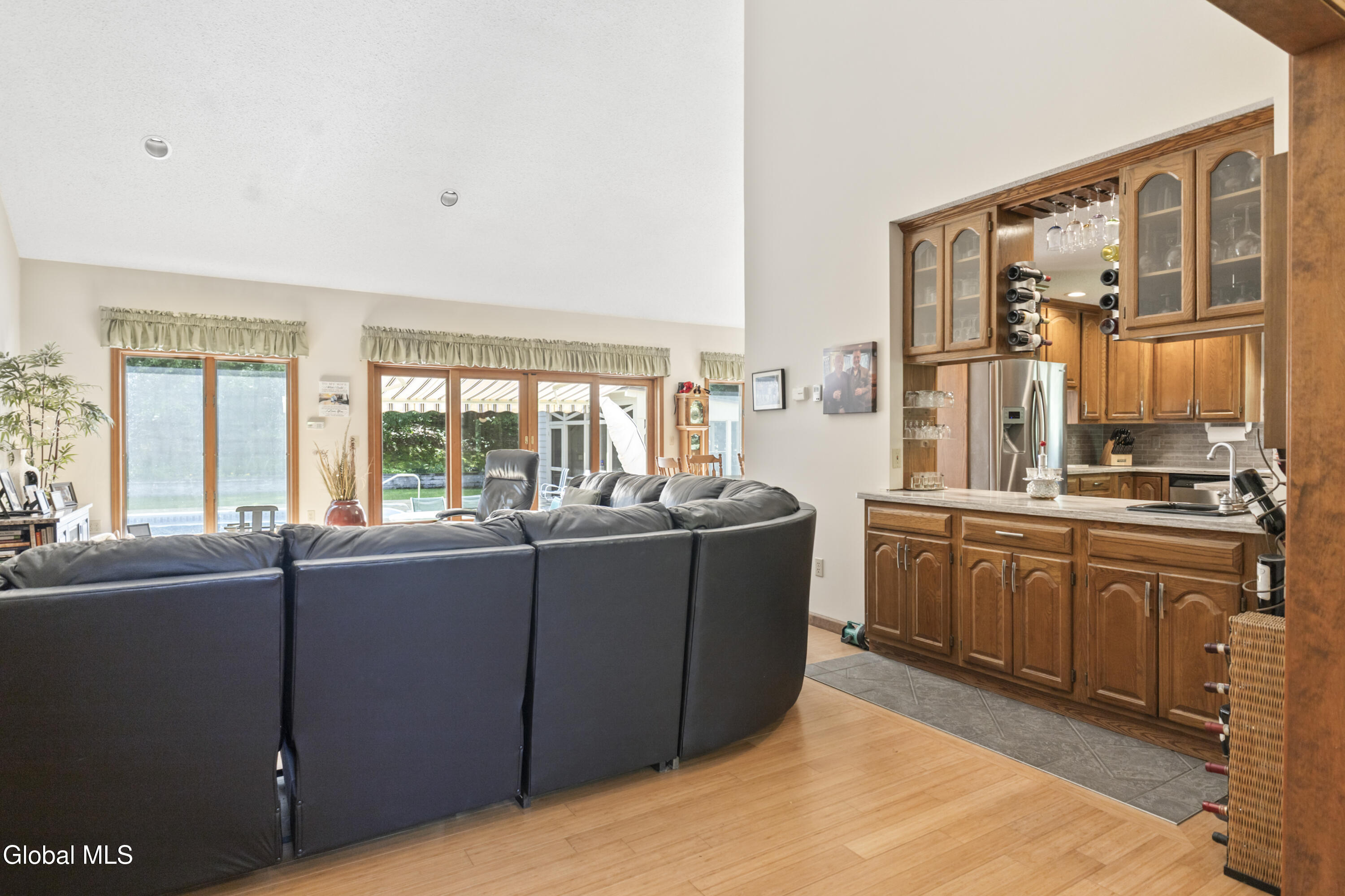 82 Pickle Hill Road Queensbury, NY 12845 - Photo 12 of 42 Living Room to Kitchen