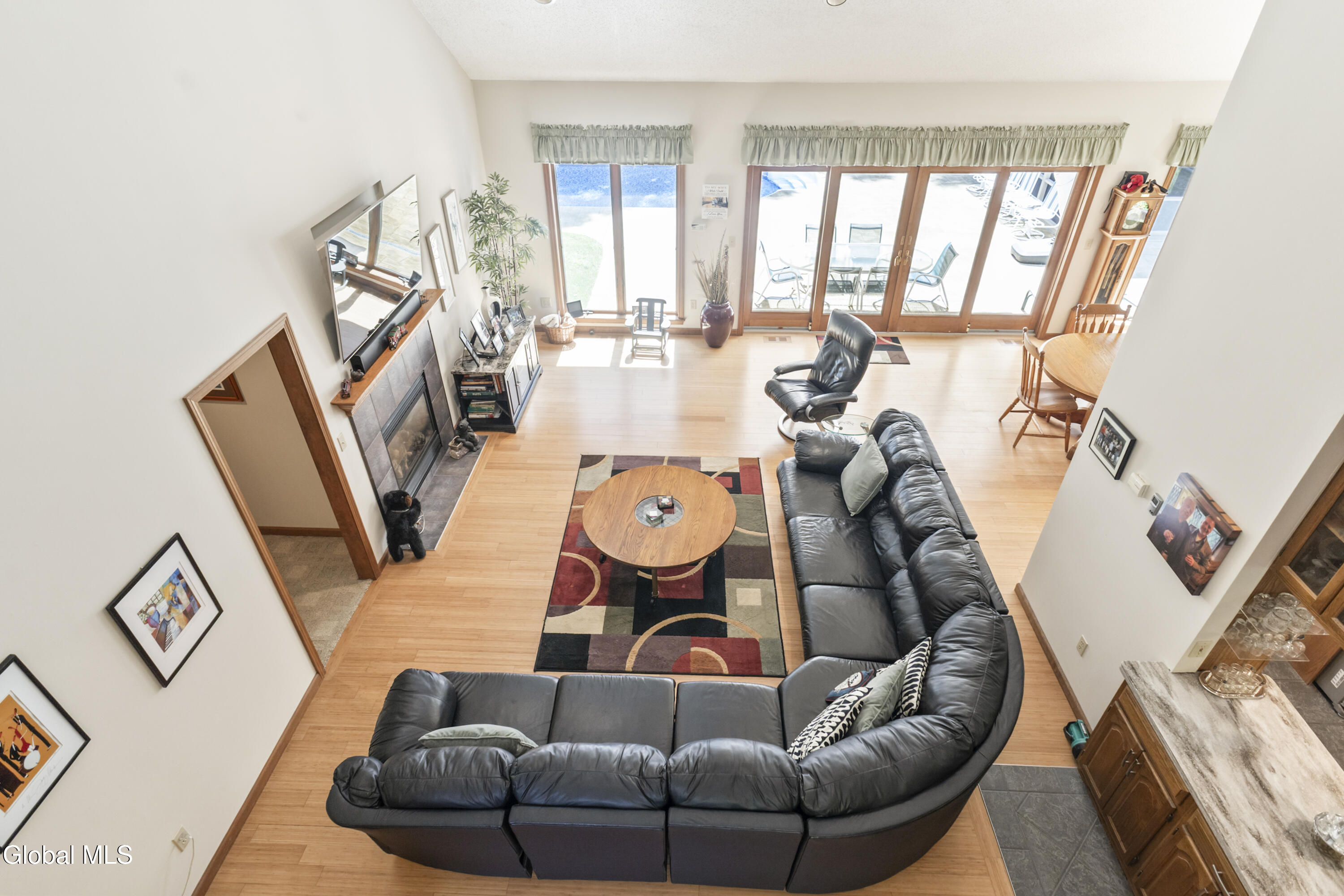 82 Pickle Hill Road Queensbury, NY 12845 - Photo 13 of 42 Living Room From Above