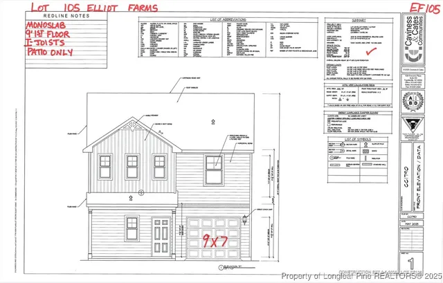$319,900 | 5405 Short Leaf (lot 105) Road, Fayetteville, NC 28311