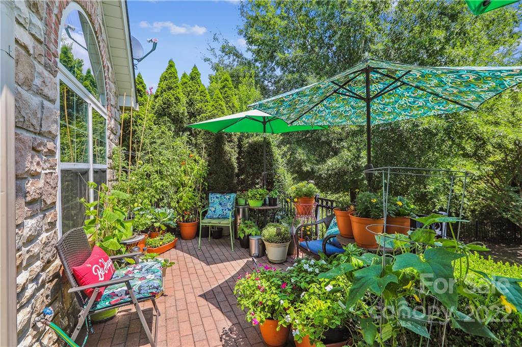 860 Ledgestone Court Tega Cay, SC 29708 - Photo 4 of 37 an outdoor space with lots of potted plants