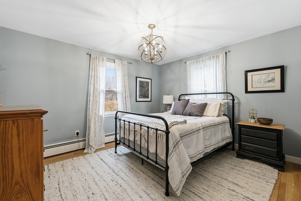 26 Prospect Street Blackstone, MA 01504 - Photo 19 of 41 a bedroom with a bed and wooden floor