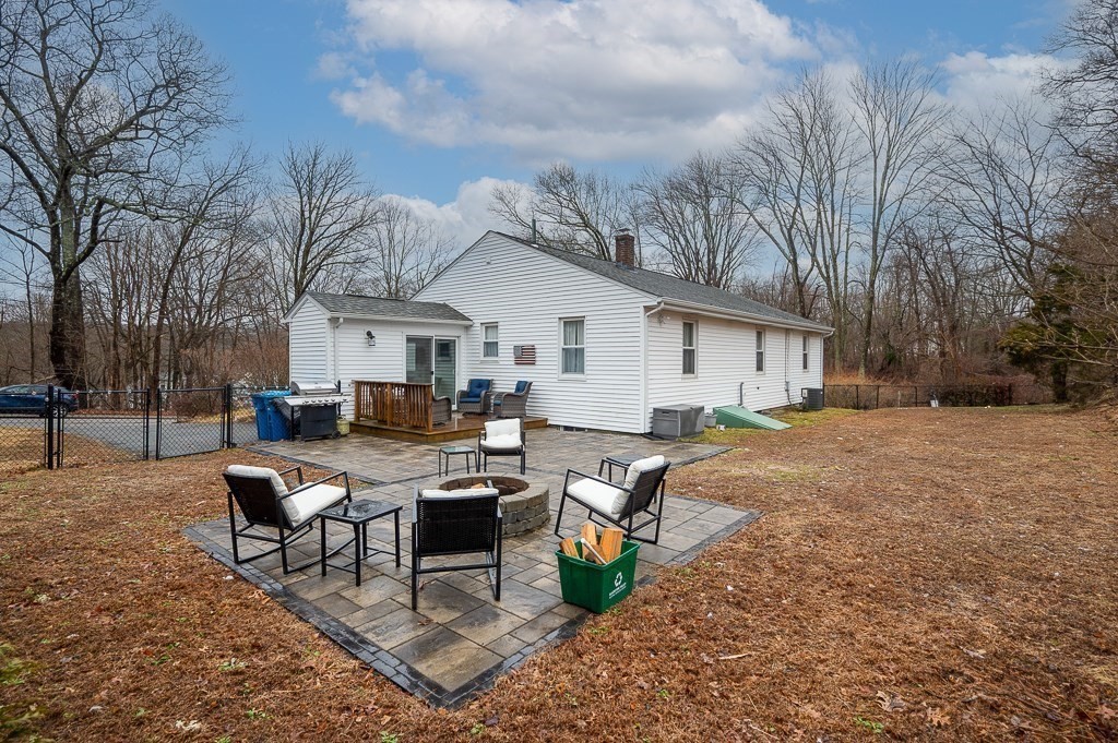 26 Prospect Street Blackstone, MA 01504 - Photo 39 of 41 a view of a house with backyard and sitting area