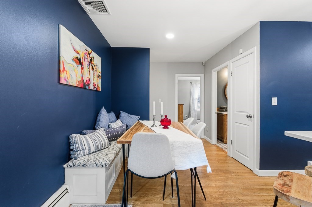 26 Prospect Street Blackstone, MA 01504 - Photo 6 of 41 a view of a dining room with furniture and wooden floor