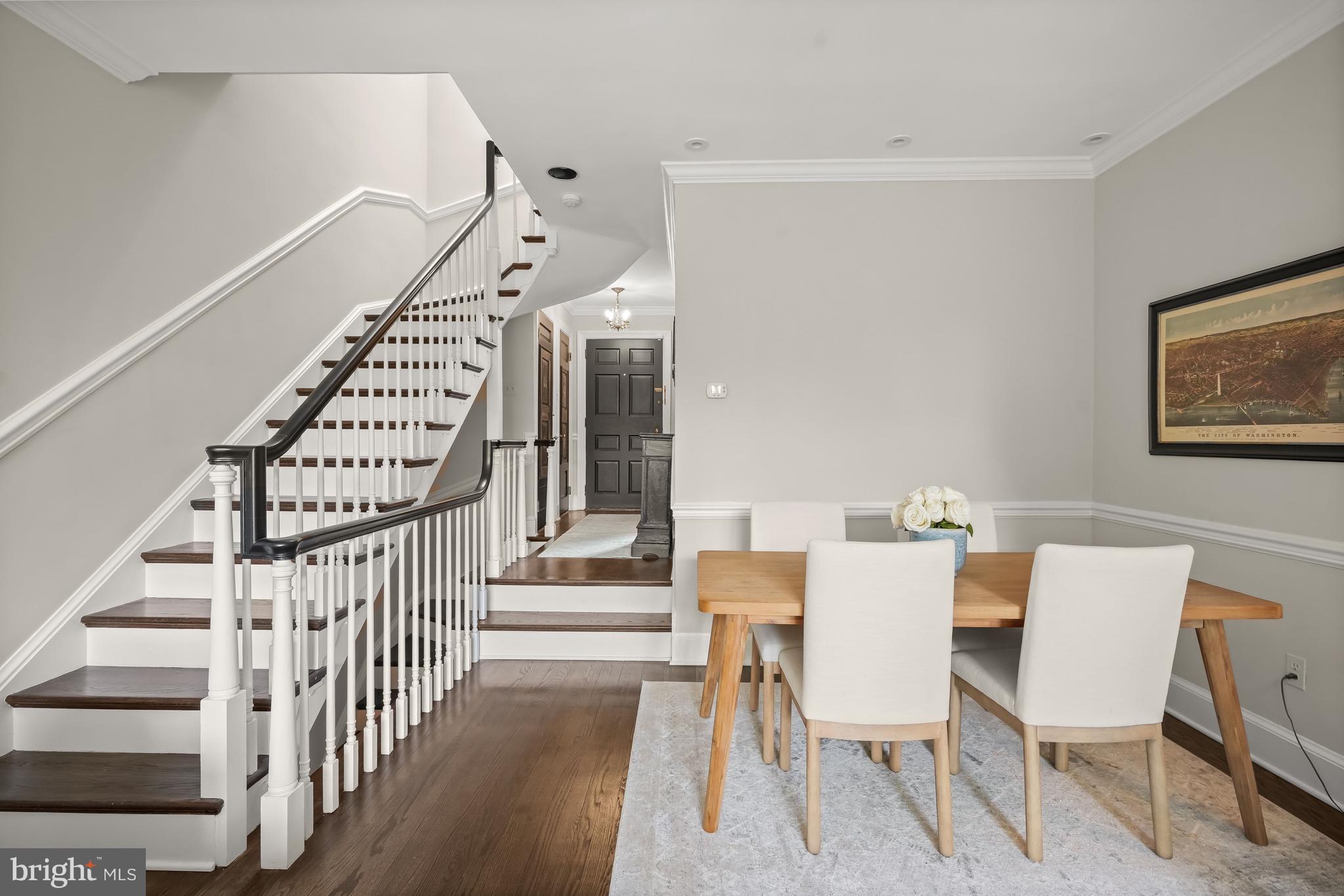 2802 N Street Northwest Washington, DC 20007 - Photo 10 of 24 Informal Dining Area or Additional Formal Living S