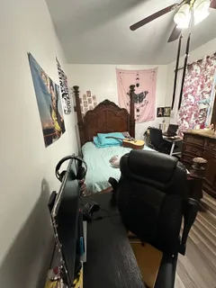 a living room with a couch
