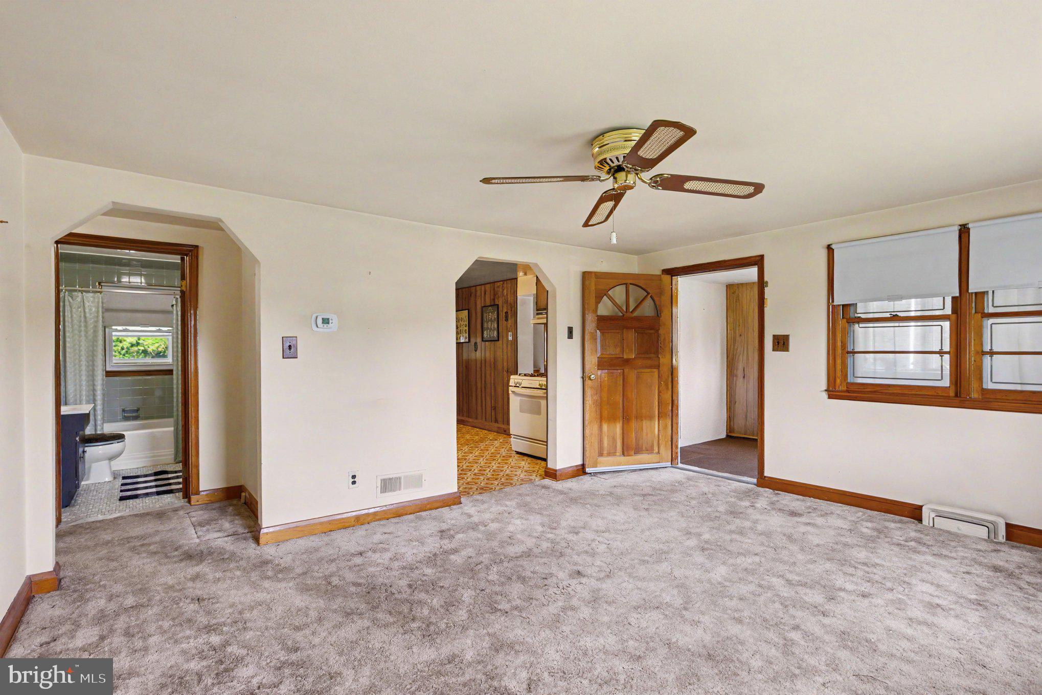 7437 New Cut Road Kingsville, MD 21087 - Photo 7 of 37 Spacious Living Rm off Kitchen and Main Level Hall