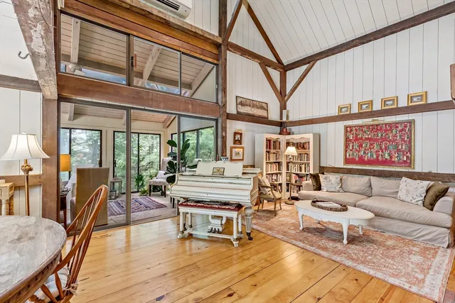 a dinning table and chairs in a patio