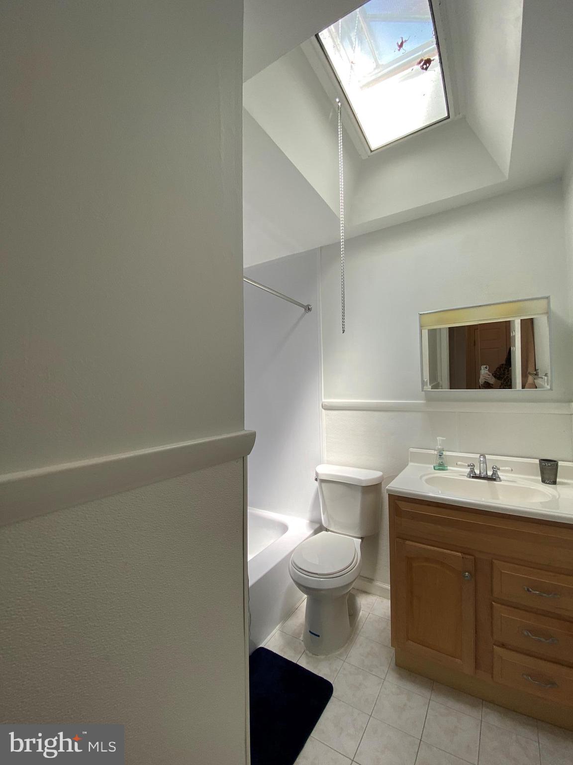 10221 West Keswick Road Philadelphia, PA 19114 - Photo 13 of 33 Bathroom - Skylight letting in Natural Light