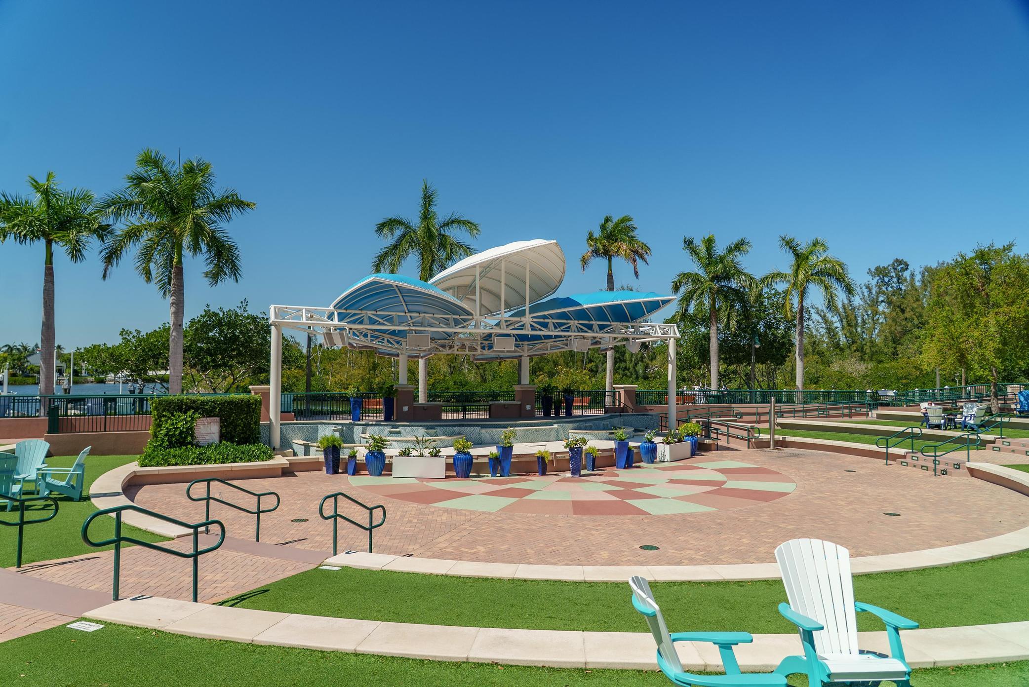 5554 Hibiscus Road Jupiter, FL 33458 - Photo 62 of 70 a view of a swimming pool with a patio and a yard