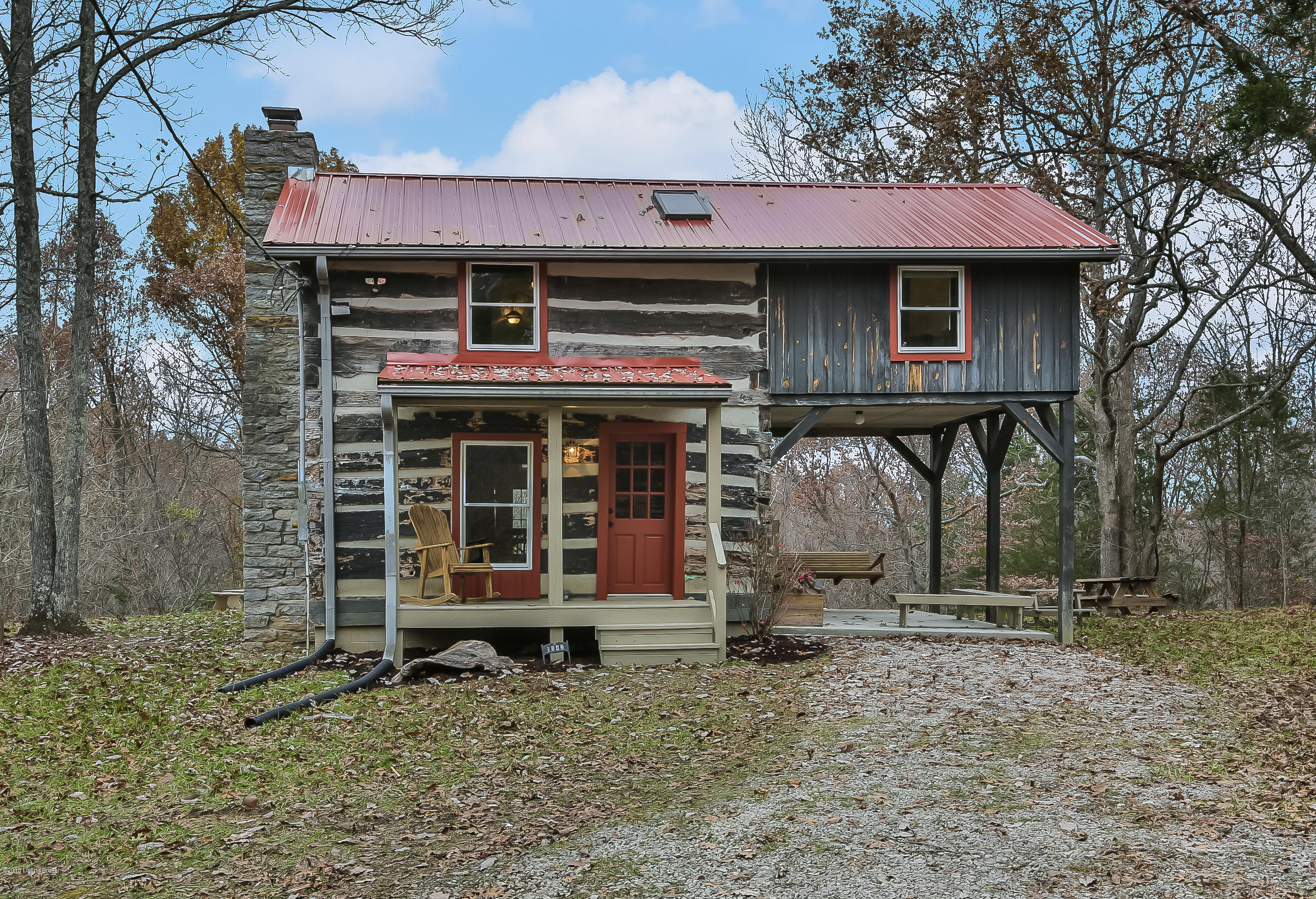 1042 Scrabble Road Bagdad, KY 40003 - Photo 1 of 43 Front of Cabin