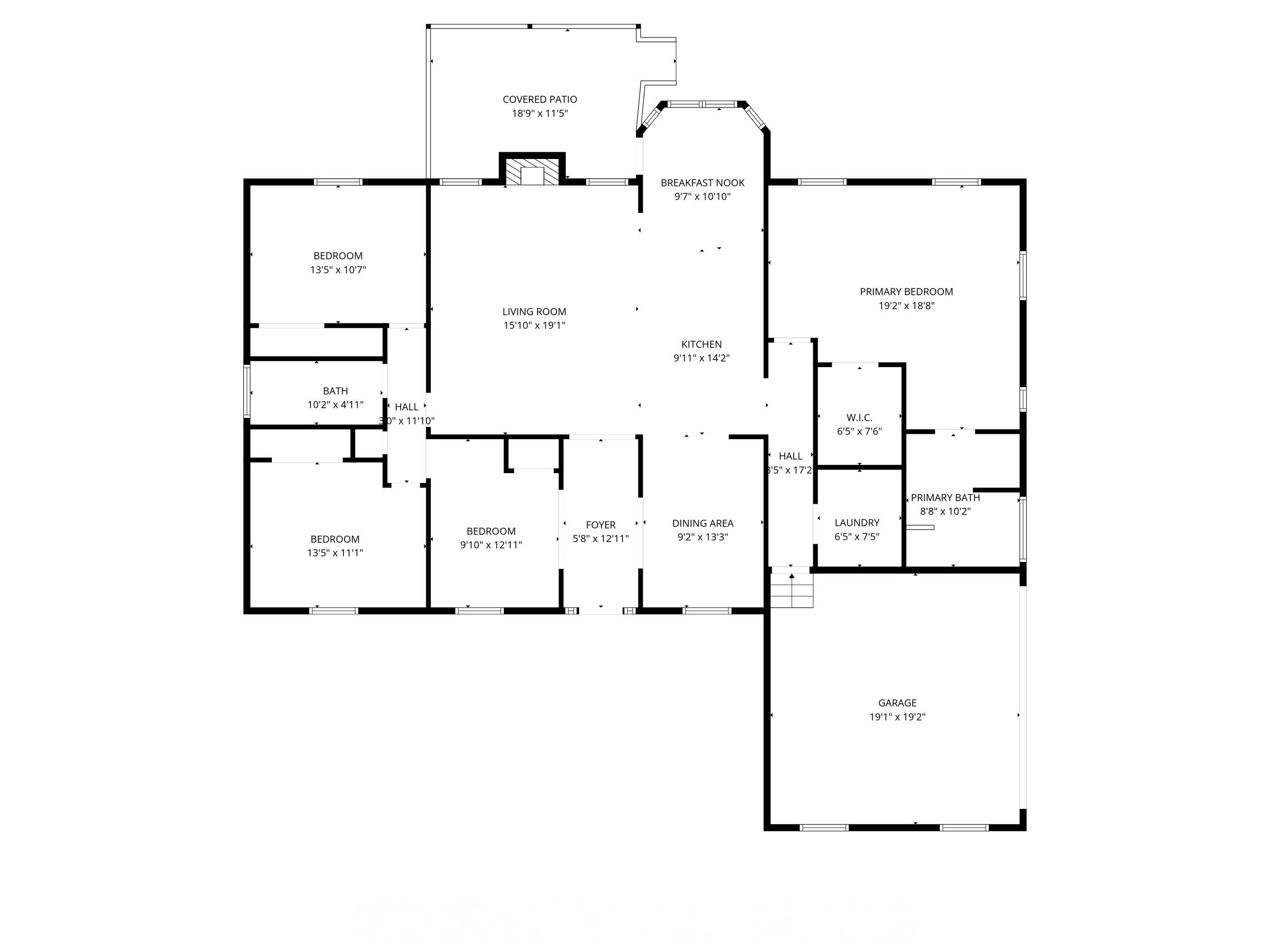 10132 Clarks Mill Road Avera, GA 30803 - Photo 27 of 27 10132 Clarks floor plan
