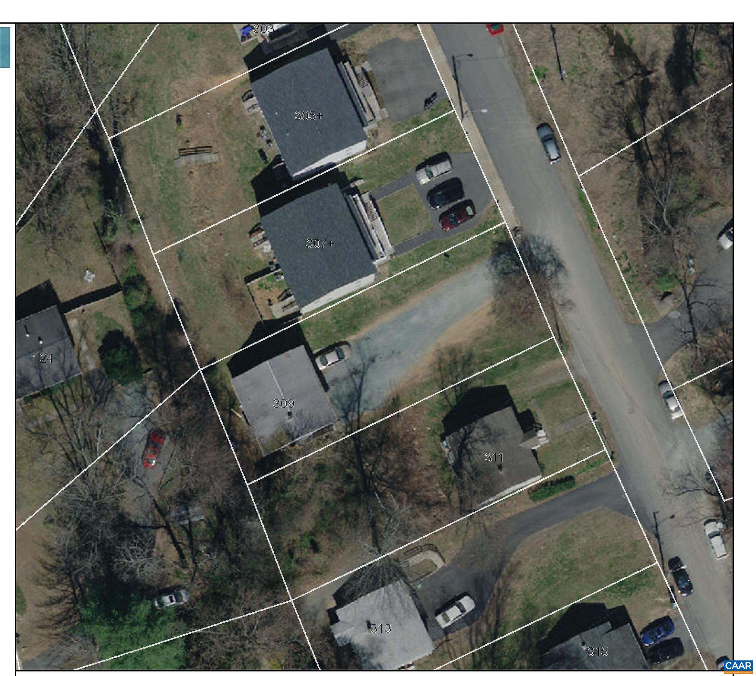309 Valley Rd Extension Charlottesville, VA 22903 - Photo 22 of 23 an aerial view of residential houses with outdoor space