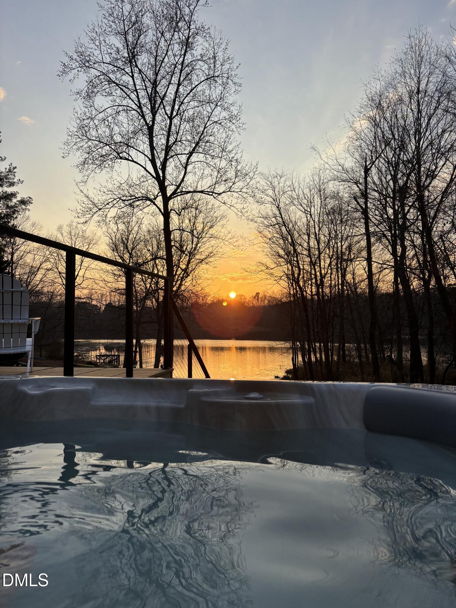 310 Cameron Drive Raleigh, NC 27603 - Photo 29 of 37 hot tub and sunsets