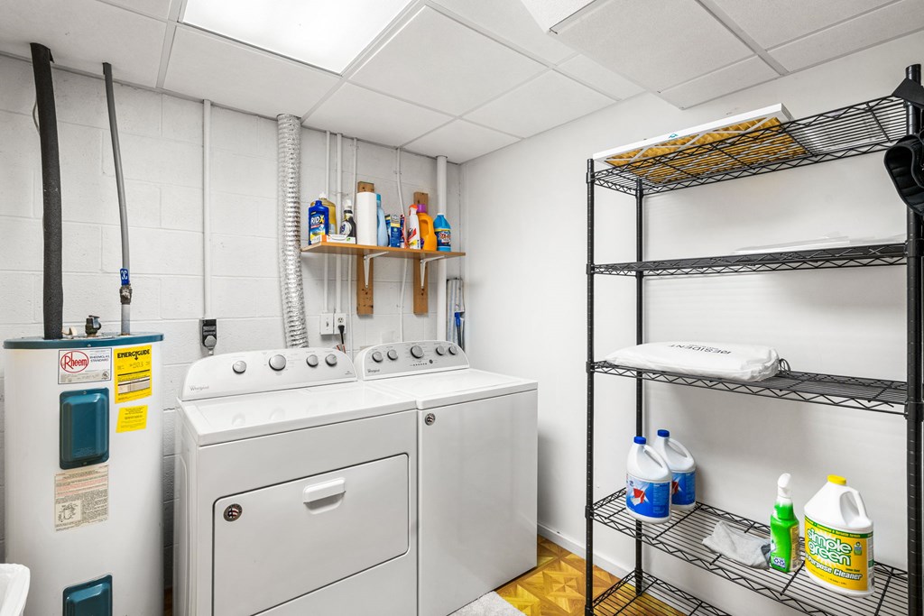 224 Shake Rag Road Hiawassee, GA 30546 - Photo 13 of 47 a utility room with dryer and washer