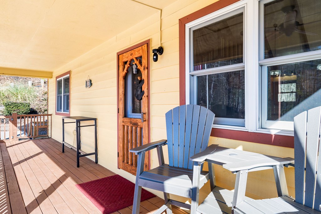 224 Shake Rag Road Hiawassee, GA 30546 - Photo 40 of 47 a view of balcony and patio