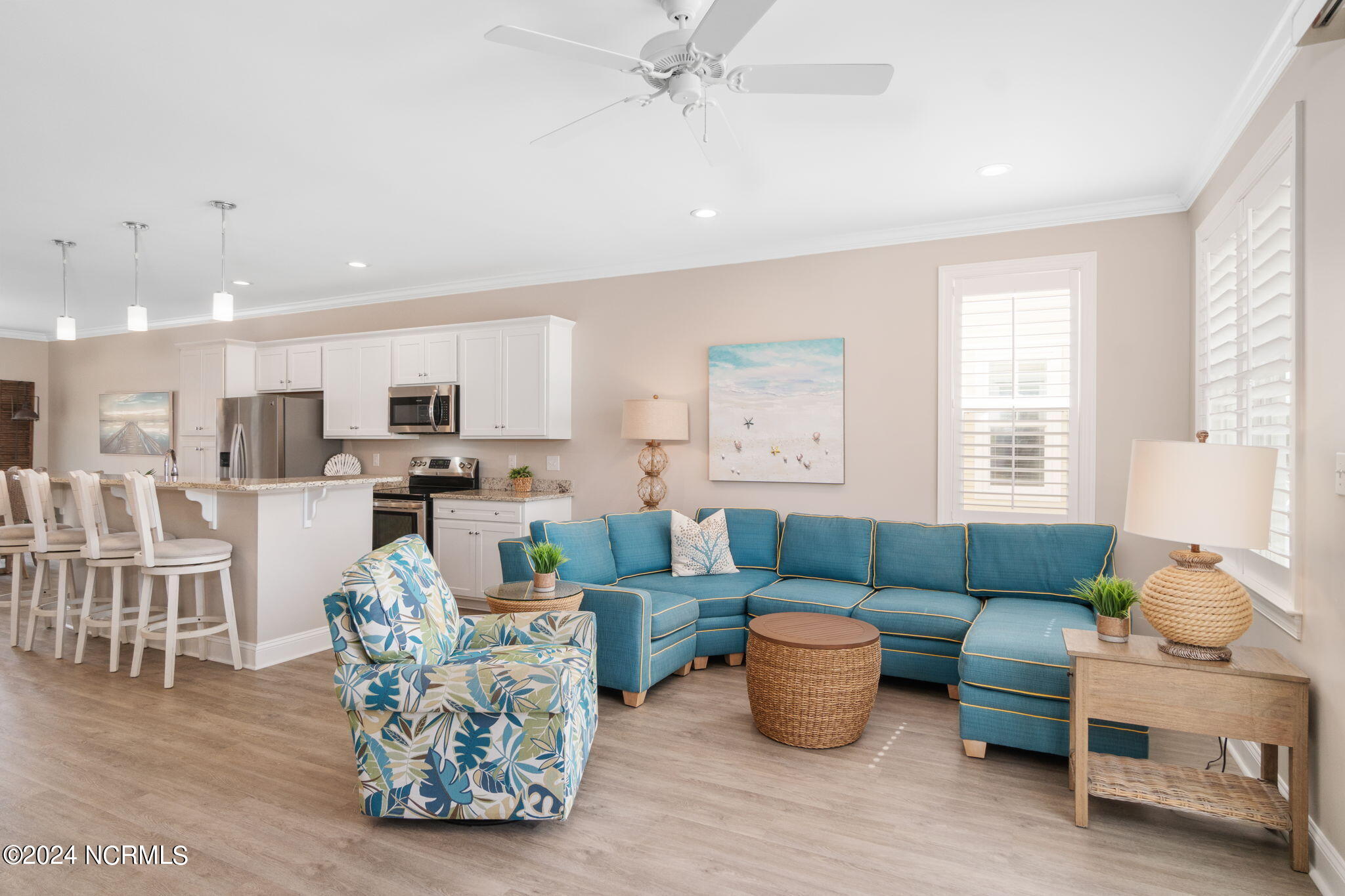 2800 West Fort Macon Road, Unit 16 Atlantic Beach, NC 28512 - Photo 12 of 62 Open concept living room