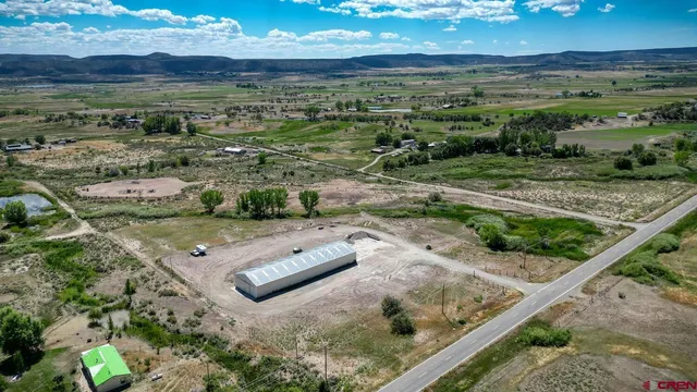 a view of a lake with a mountain in the back