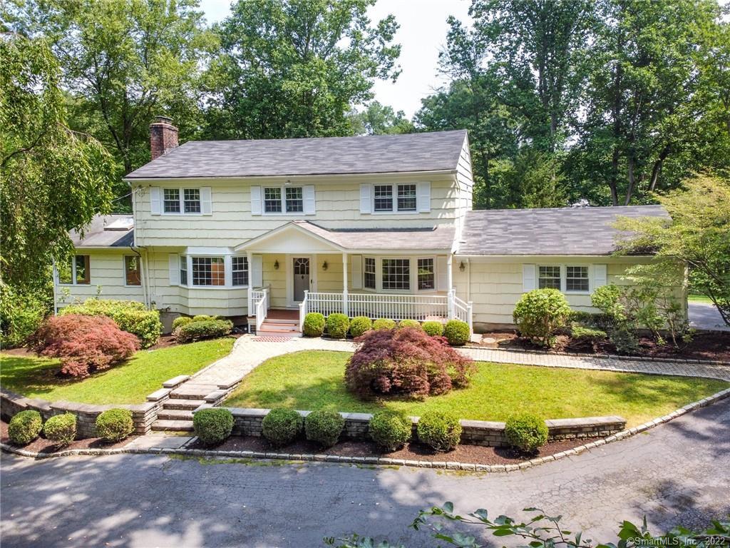 1145 Riverbank Road Stamford, CT 06903 - Photo 1 of 1 Welcome to 1145 Riverbank....a private country retreat...