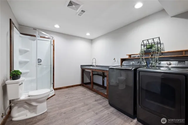 a kitchen with a sink and a stove