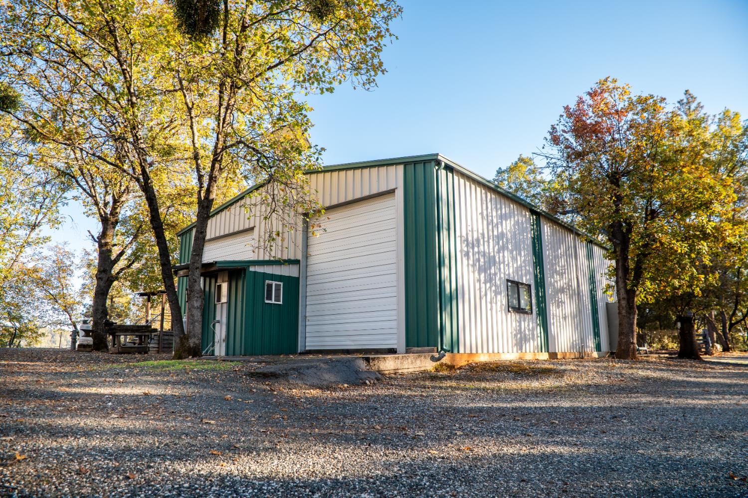 14990 Willow Glen Road Rackerby, CA 95972 - Photo 51 of 81 60x40 Metal shop building with large roll-up doors.