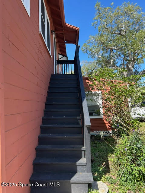 1077 Shares Drive, Unit 2B Rockledge, FL 32955 - Photo 17 of 36 Entrance Stairs