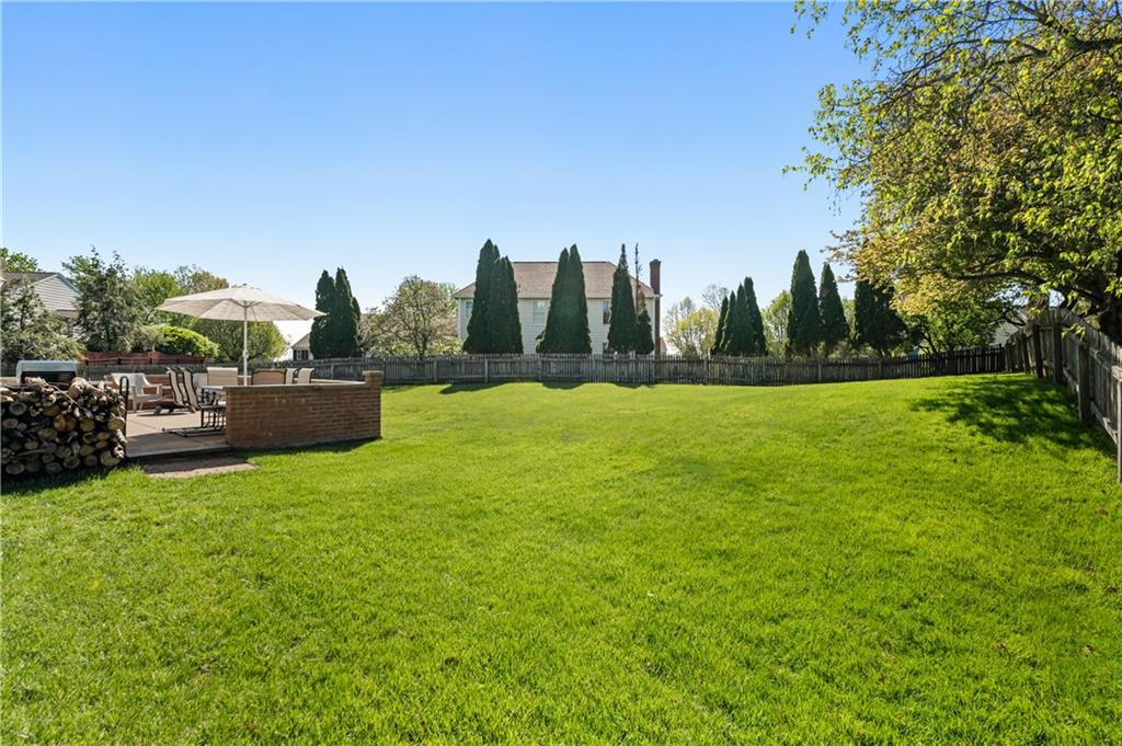 121 Tiffany Ridge Drive Coraopolis, PA 15108 - Photo 27 of 28 The backyard is fully fenced in and provides the perfect place to play.
