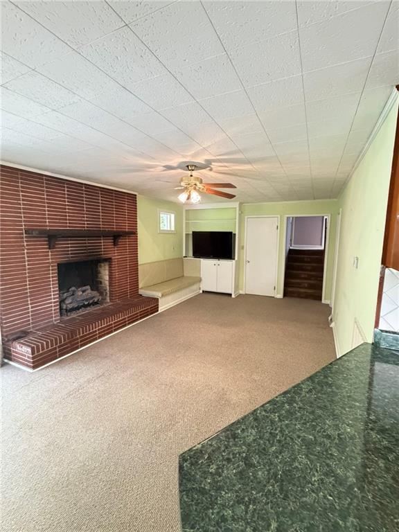 52 Lyons Drive Northwest Rome, GA 30165 - Photo 5 of 34 a view of a livingroom with a fireplace