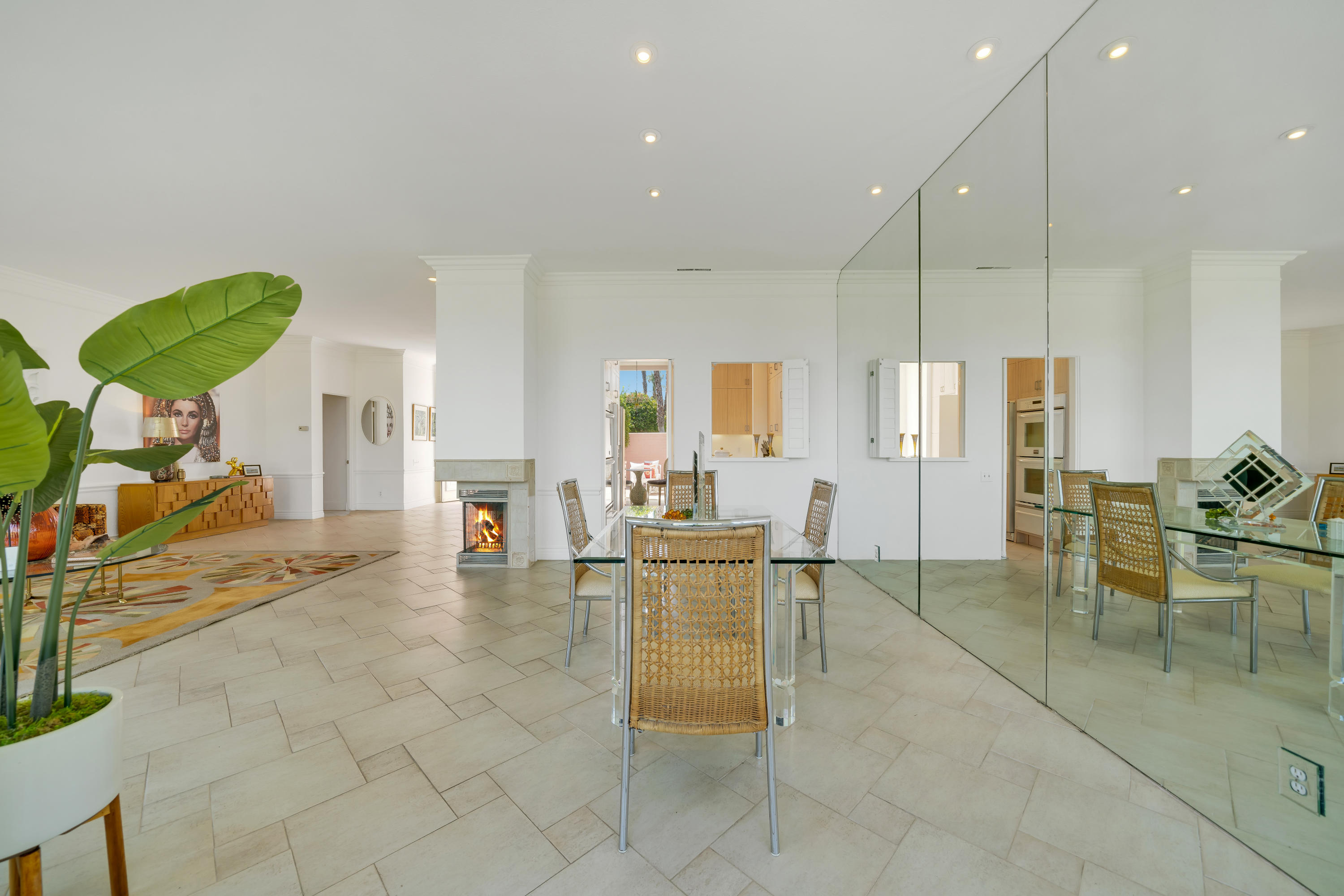 47420 Rabat Drive Palm Desert, CA 92260 - Photo 8 of 50 a living room with furniture a dining table and chairs
