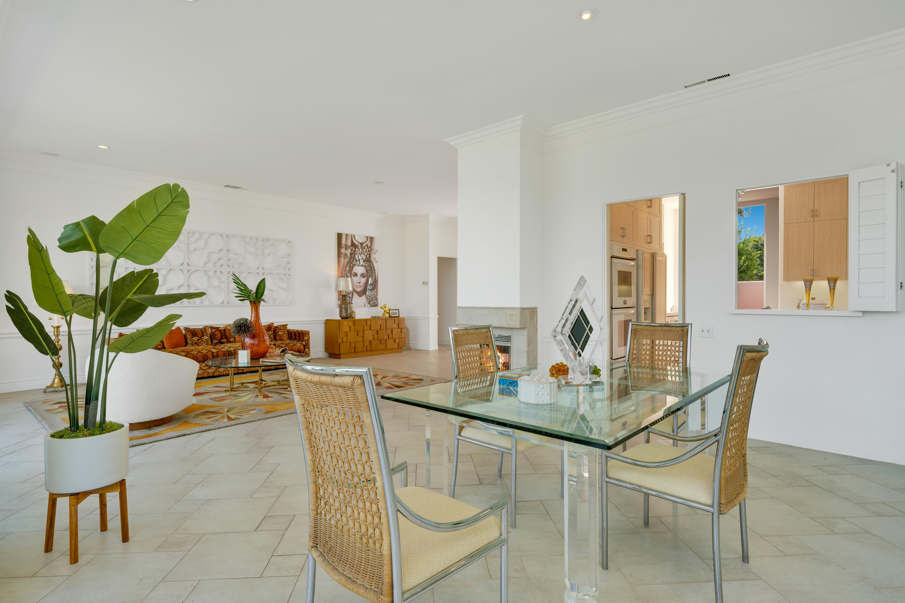 47420 Rabat Drive Palm Desert, CA 92260 - Photo 9 of 50 a dining room with furniture and wooden floor