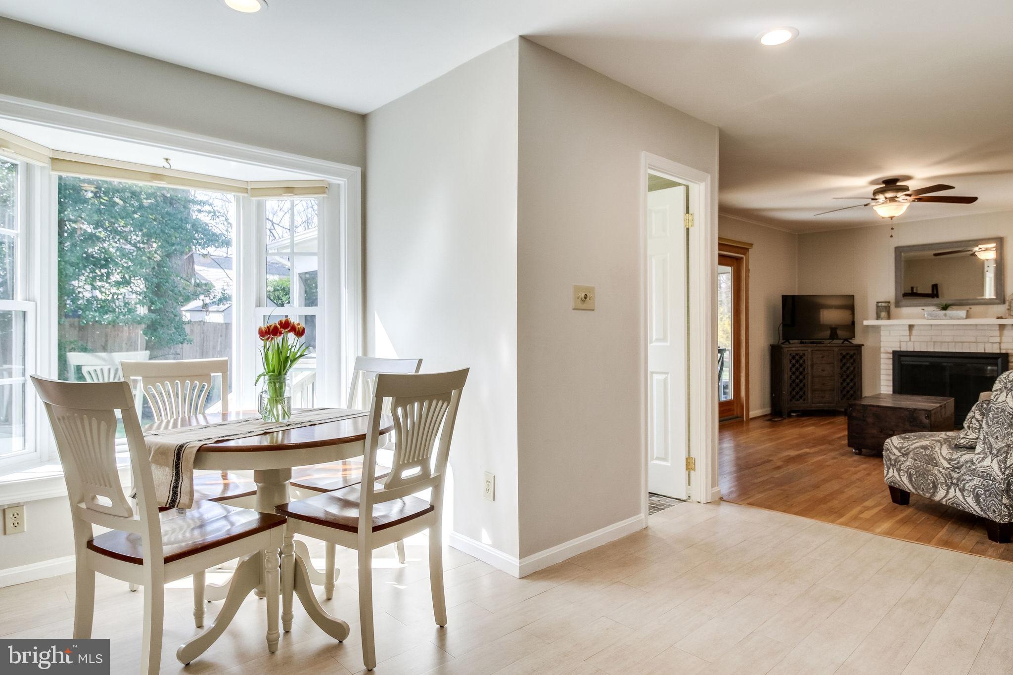 9303 Winbourne Road Burke, VA 22015 - Photo 26 of 80 Kitchen opens up to family room