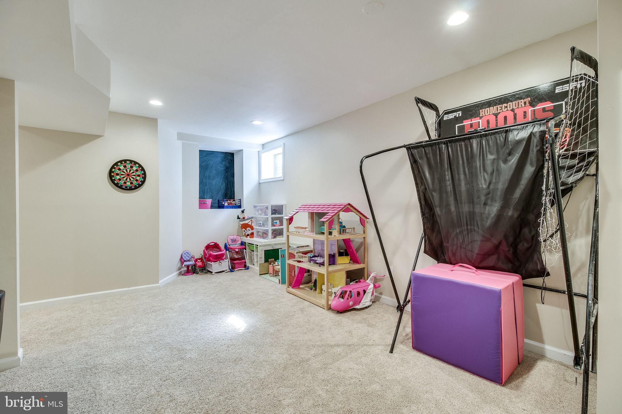 9303 Winbourne Road Burke, VA 22015 - Photo 56 of 80 Rec Room with chalk paint