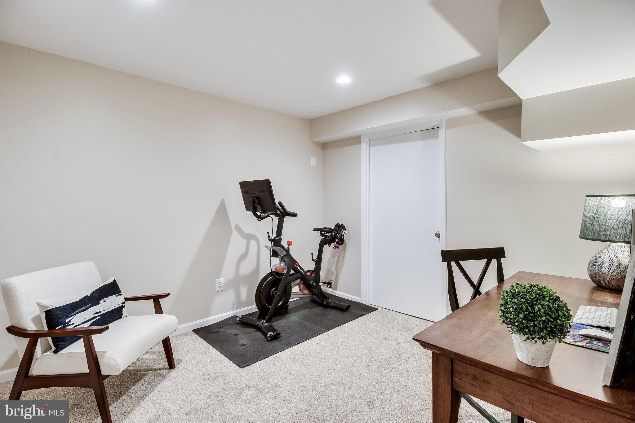 9303 Winbourne Road Burke, VA 22015 - Photo 58 of 80 Basement office or bonus room