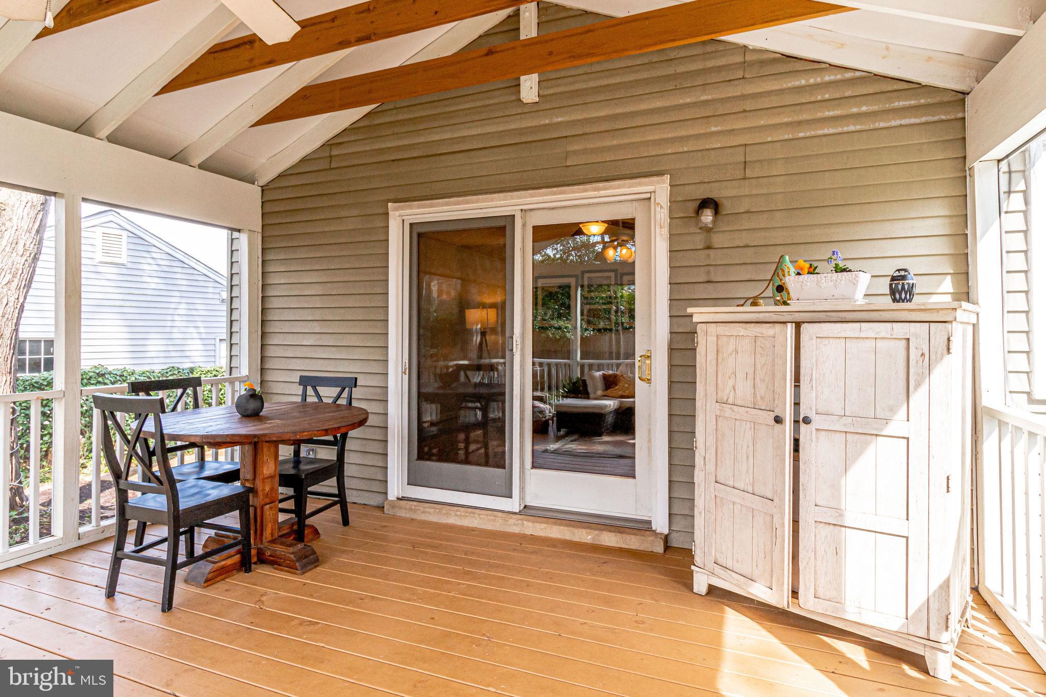 9303 Winbourne Road Burke, VA 22015 - Photo 62 of 80 Screened in porch off family room