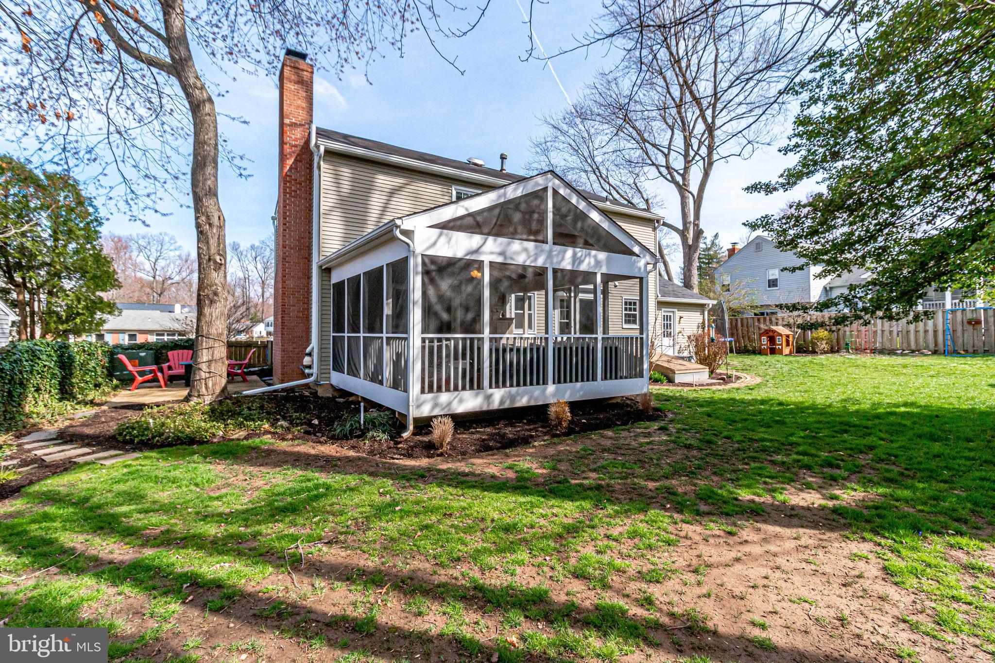 9303 Winbourne Road Burke, VA 22015 - Photo 64 of 80 Fantastic backyard with room to run