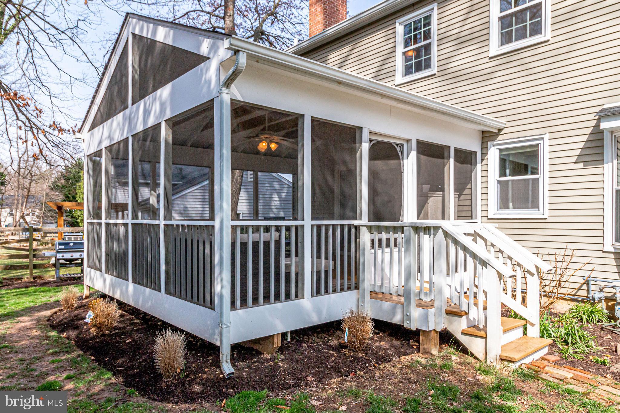 9303 Winbourne Road Burke, VA 22015 - Photo 68 of 80 Screend in porch