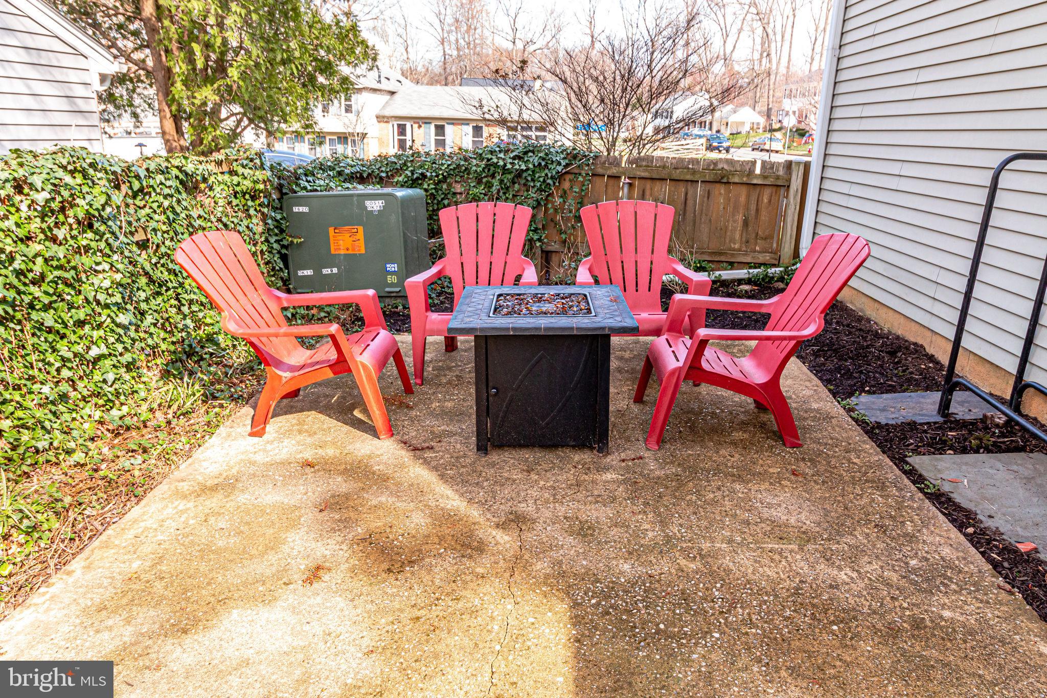 9303 Winbourne Road Burke, VA 22015 - Photo 72 of 80 Fire pit area on side yard
