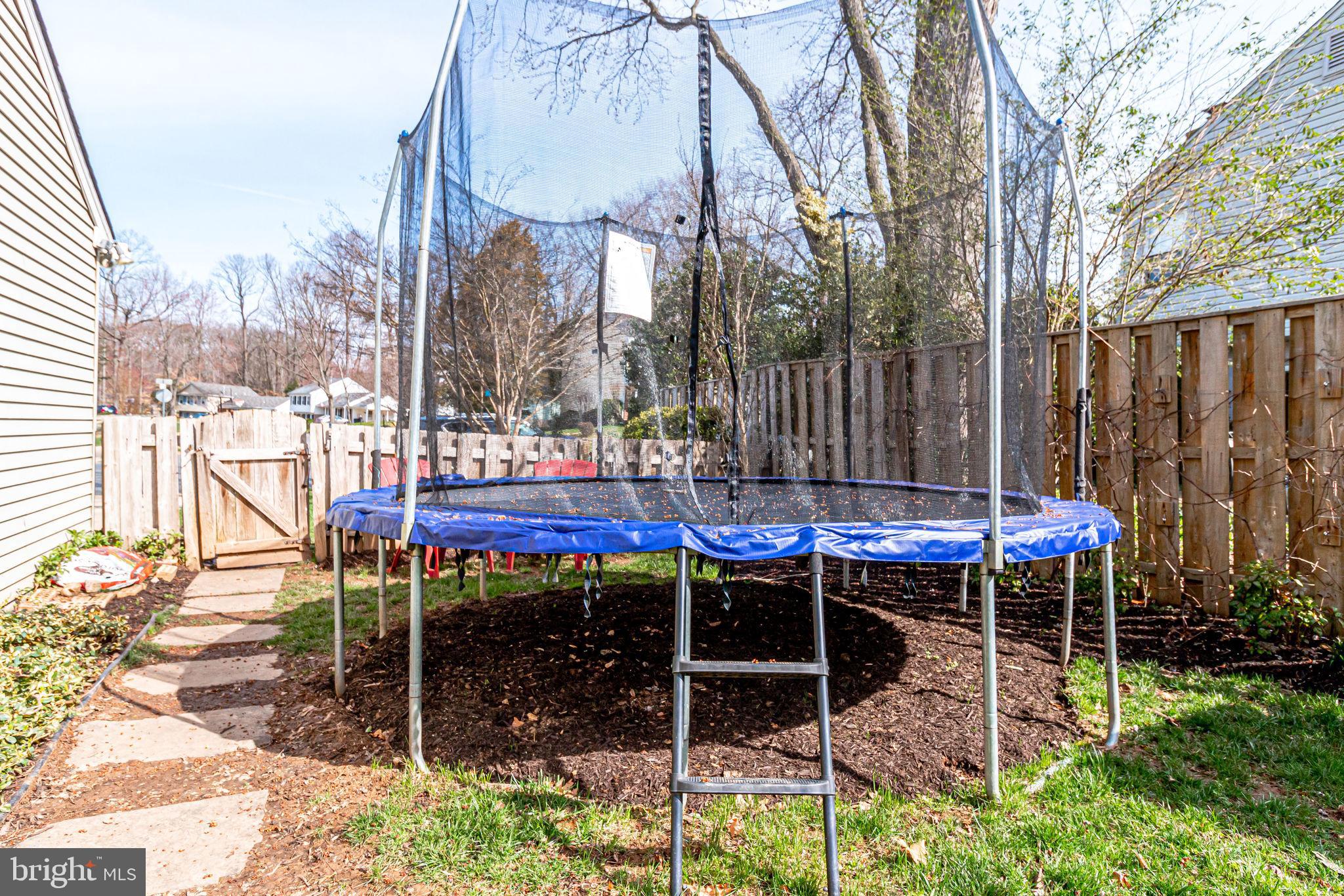 9303 Winbourne Road Burke, VA 22015 - Photo 73 of 80 Trampoline conveys, if desired