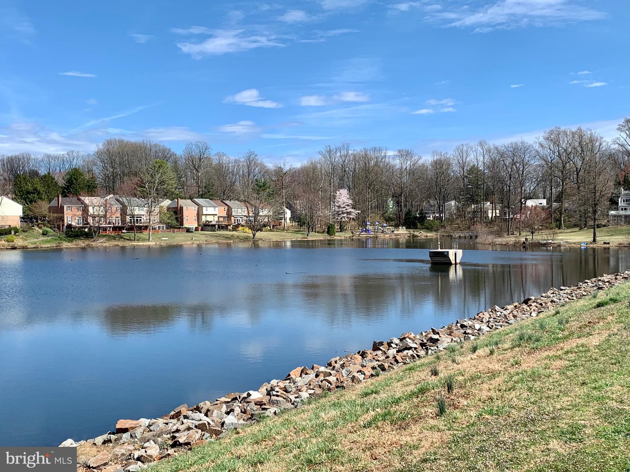 9303 Winbourne Road Burke, VA 22015 - Photo 76 of 80 Walking path around the lake