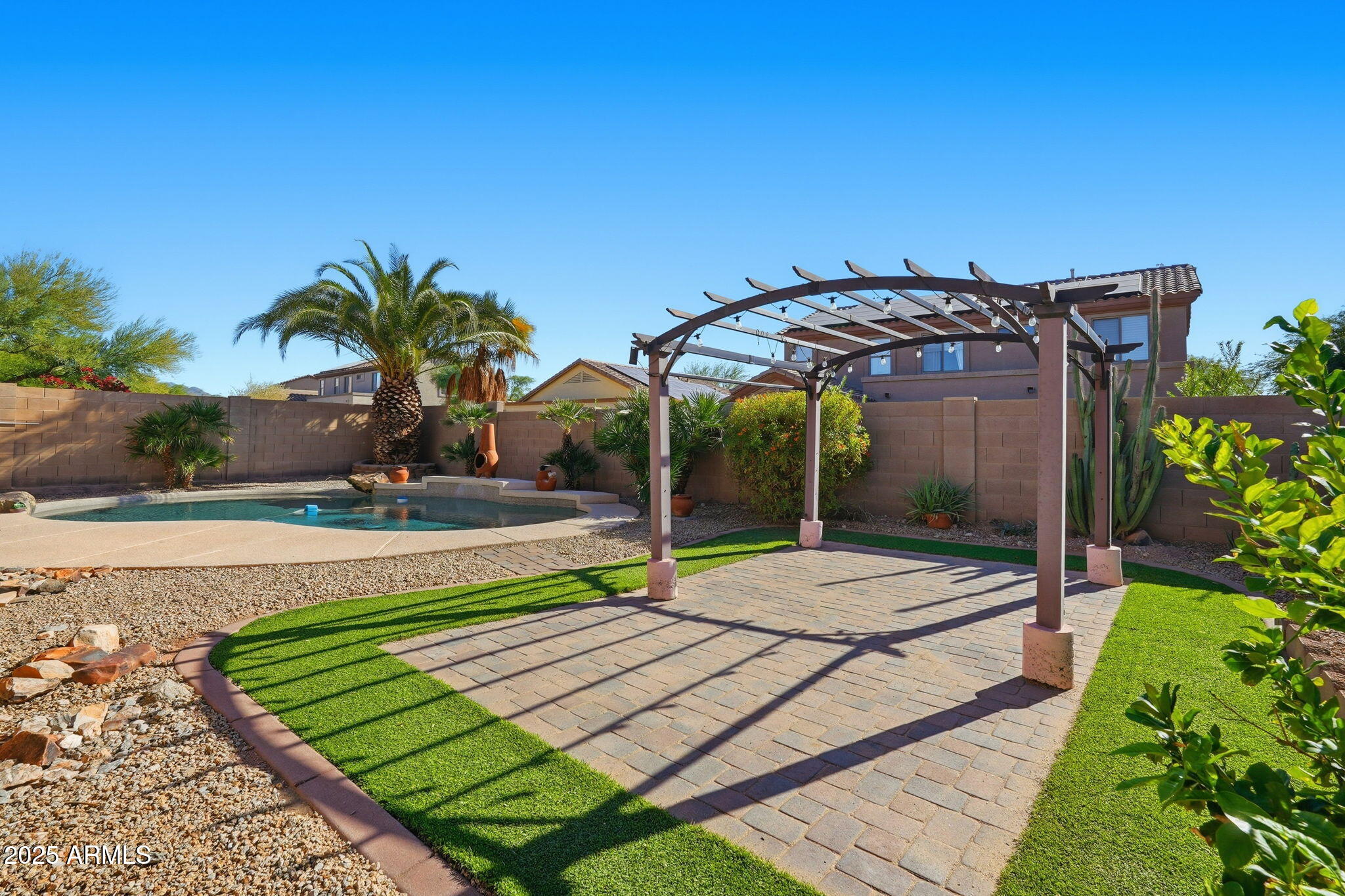 17509 West Rock Ledge Road Goodyear, AZ 85338 - Photo 42 of 55 a view of a backyard