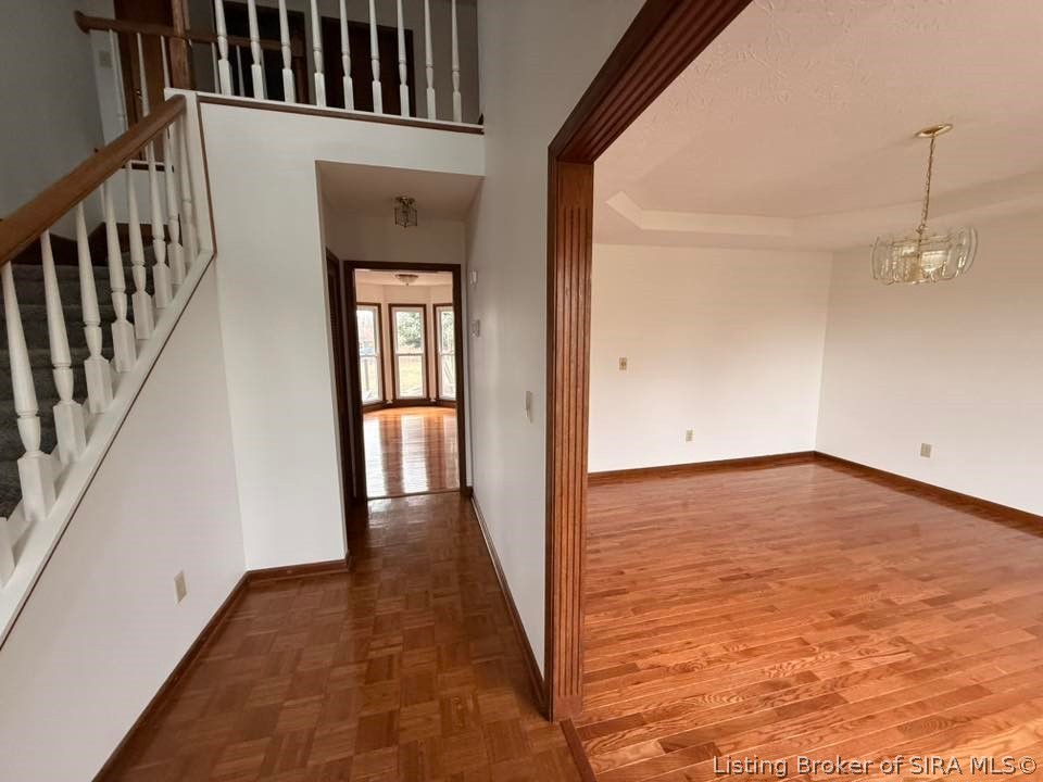 1635 West Monique Drive Scottsburg, IN 47170 - Photo 4 of 35 Foyer and looking into dining room