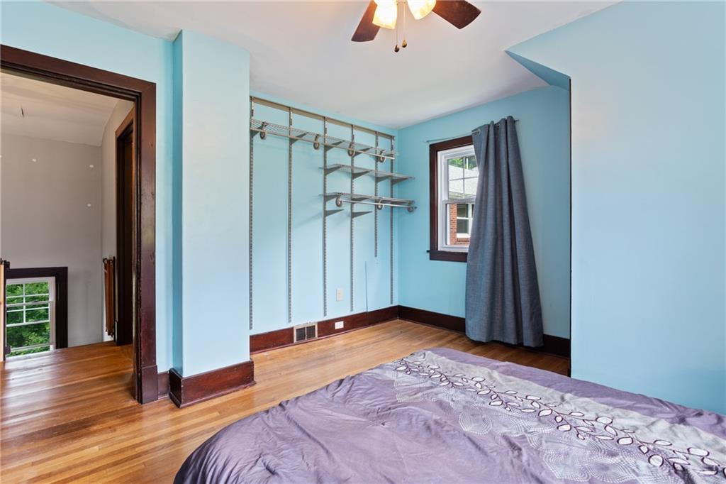 9 Woodside Road Pittsburgh, PA 15221 - Photo 17 of 24 a view of a room with wooden floor and window
