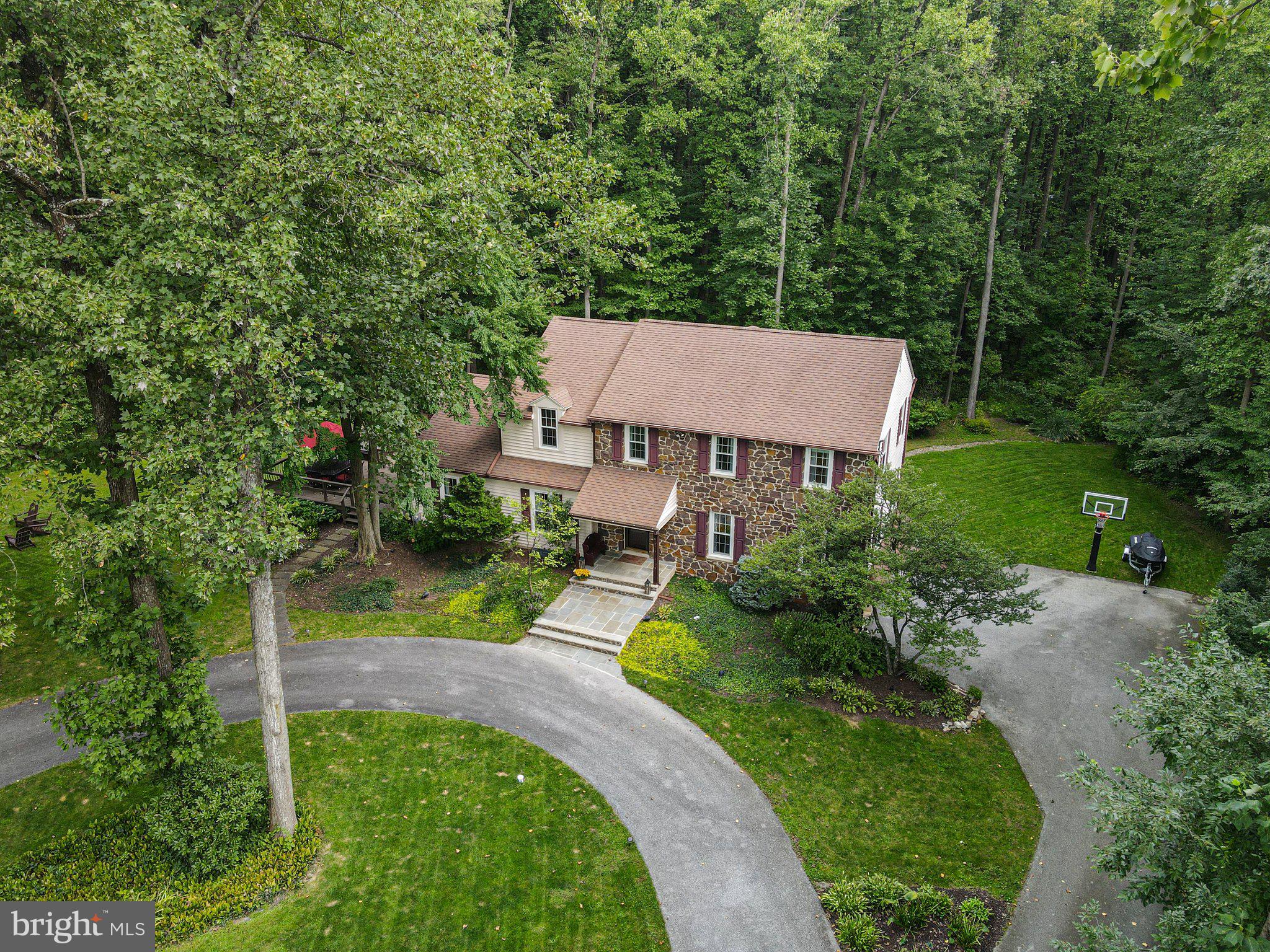 Private location surrounded by Trees