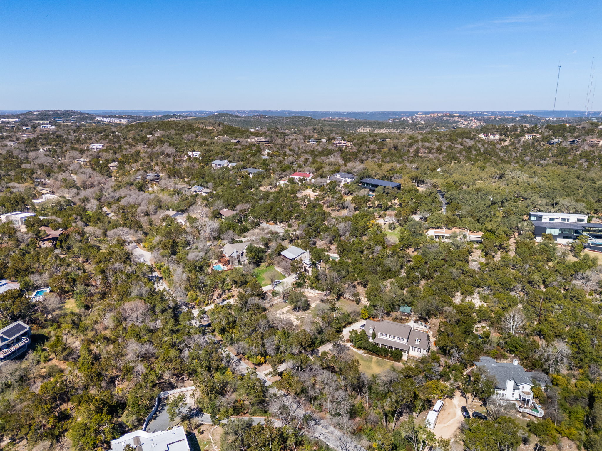 902 Yaupon Valley Road West Lake Hills, TX 78746 - Photo 18 of 25 an aerial view of multiple house