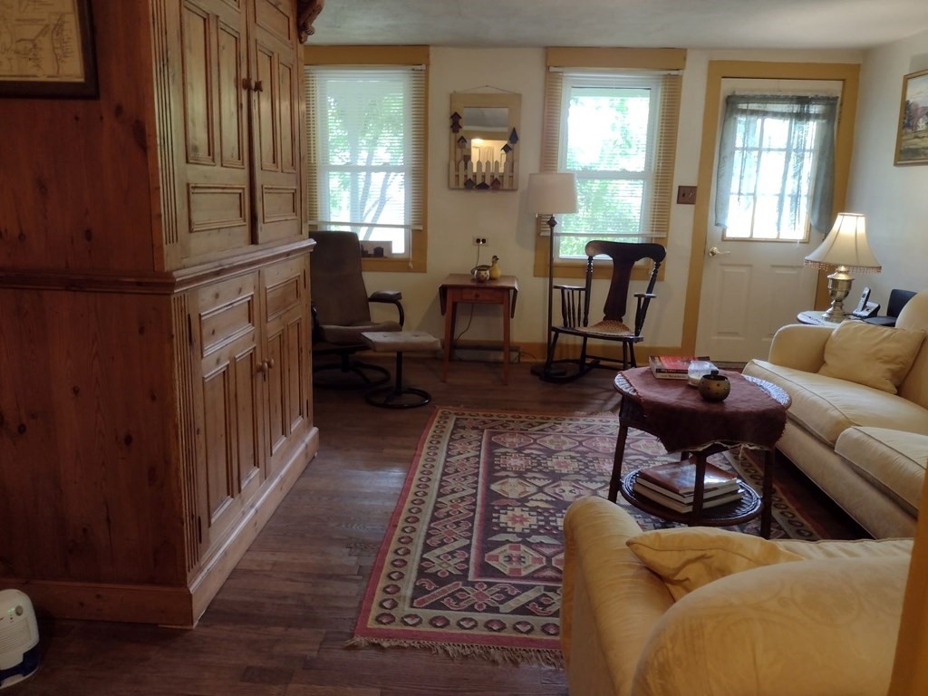 3 York Road Colrain, MA 01340 - Photo 14 of 37 a living room with furniture and wooden floor