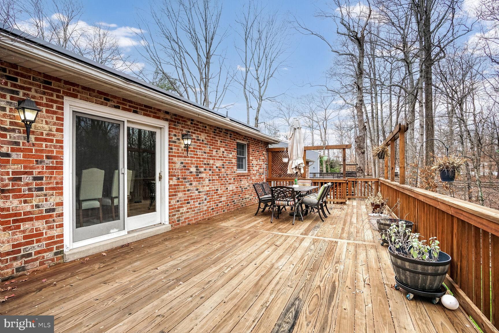 8104 Crestridge Road Fairfax Station, VA 22039 - Photo 37 of 50 Rear Deck
