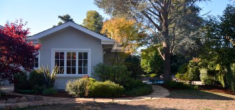 332 Darrell Road Hillsborough, CA 94010 - Photo 2 of 17 a front view of a house with garden