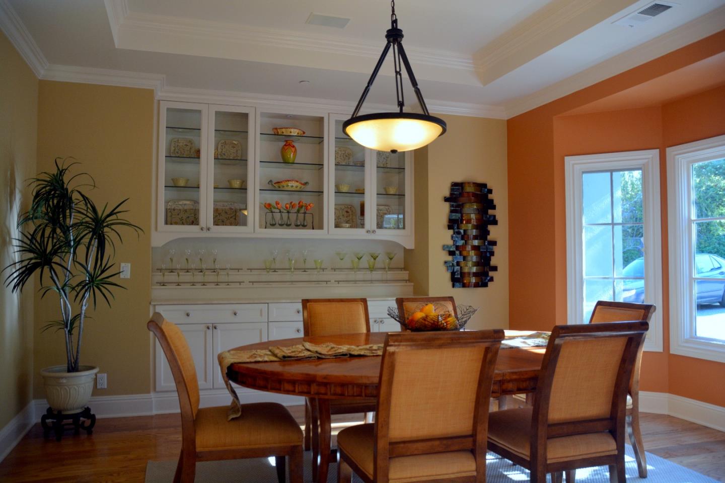 332 Darrell Road Hillsborough, CA 94010 - Photo 8 of 17 a dining room with furniture and window